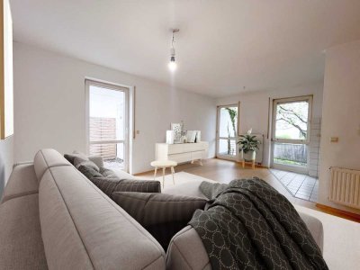 Einzigartige 2-Zimmer Wohnung mit Balkon, Terrasse & Garage im Herzen von Stuttgart-Vaihingen