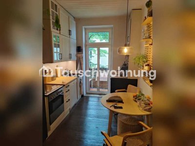 Tauschwohnung: Wohnung im Nördlichen Lehel Gemeinschaftsgarten und Balkon