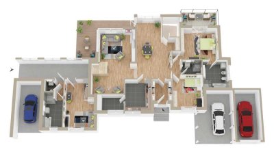 direkt vom Eigentümer! toll geschnittenes Einfamilienhaus mit Einliegerwohnung