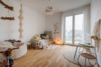 Großzügige 4-Zimmer-Wohnung mit Südloggia und Einbauküche