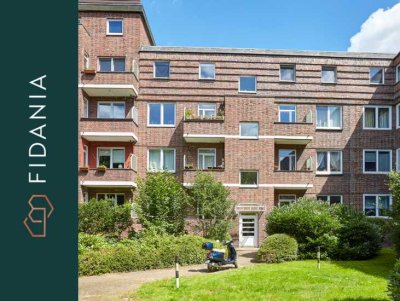 Ohlsdorf - historisch und grün! 
Schöne 3-Zimmer-Whg. am Alsterlauf