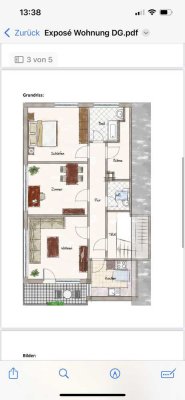 Attraktive 3-Raum-Wohnung mit EBK und Balkon in Weingarten