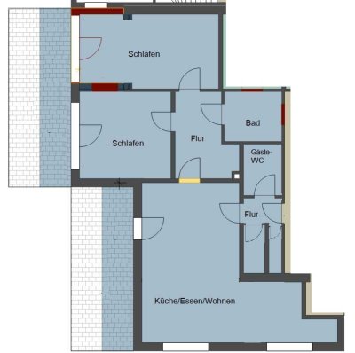 Wohnen mit Stil u. Charme in Jöllenbeck  120 m² Wfl. - 3 Zi.- ca. 170 m² sonniger Garten