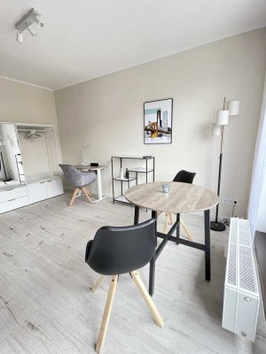 Vollmöbliertes 1-Zimmer Apartment mit Balkon in Hamburg-Heimfeld