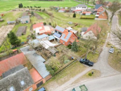 Einfamilienhaus in ländlicher Lage in Benzin in der Nähe der Stadt Lübz
