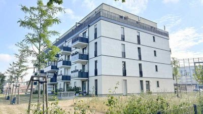 Neubau aus 2022 am Britzer Garten, Duschbad, Einbauküche, Parkett, Dachterrasse