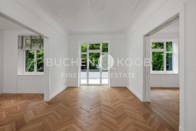 Hochwertig sanierte Altbauwohnung in HH-Pöseldorf