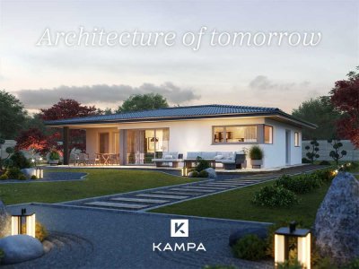 KAMPA Bungalow, Premium Qualität, individuell geplant, echte Autarkie im Standard, schlüsselfertig