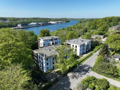 Wohnen in den Kapitänsvillen direkt am Nordostsee-Kanal