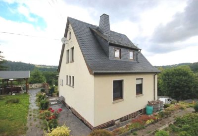 Weitblick über den Dölauer Stausee - EFH zum wohlfühlen!