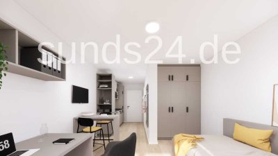 FOUR Marburg - Studio - Modernes Apartment mit Stil und Weitblick