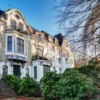 Gelegenheit in Harvestehude: 3 Zimmer-ETW in sanierter Jugendstilvilla!