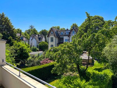 Stilaltbau Villenviertel Bonn-Bad Godesberg hochwertig möblierte 2-Zimmer-Wohnung mit Balk