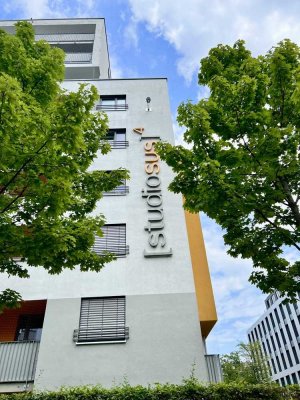 Nur für Studierende!
Helles, modernes 1,5-Zimmer-Apartment (40 m²) mit Terrasse