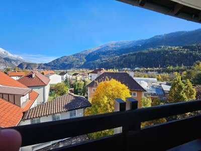Freundliche 2-Zimmer-Wohnung mit Balkon und Einbauküche in Perjen