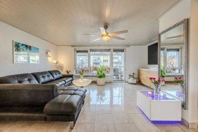 Schöne 4 bis 5-Zimmer-Wohnung mit Sauna, 2 Balkonen & 2 Stellplätzen
