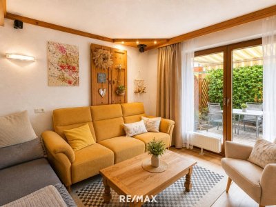Wohnen mit Charme – Reihenhaus mit Kachelofen, Terrasse und Gartenanteil