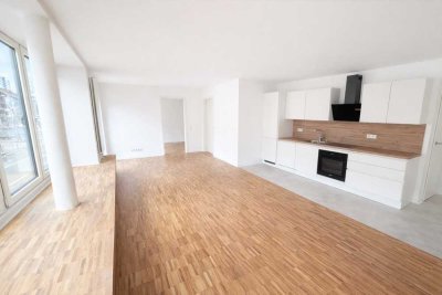 61m² im ERSTBEZUG: 2 Zimmer, hochwertige Ausstattung, super zentral & Sitzfenster