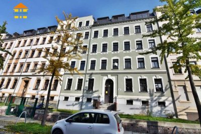 Super zur Eigennutzung: 2-Raum-Wohnung mit offener Wohnküche in Hilbersdorf!