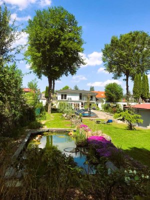 Moderne Villa mit ELW auf Traumgrundstück