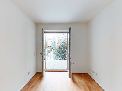 Ideal für junge Familien und Paare: 3 Zimmer mit Innenhofbalkon