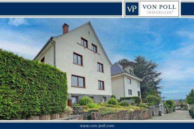 Charmantes Zweifamilienhaus mit atemberaubendem Ausblick über Weinheim