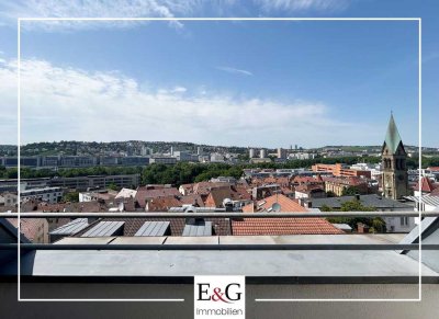 Stilvolles Wohnen mit Panoramablick - 3-Zimmer-Wohnung mit offenem Kamin