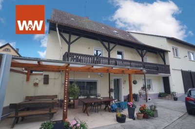 +++FRAMERSHEIM: EINFAMILEINHAUS MIT EINLIEGERWOHNUNG, HOF UND SCHEUNE+++