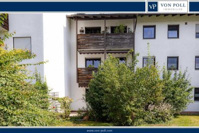 Charmante 4-Zimmer-Wohnung mit sonniger Terrasse im Grünen