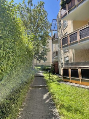 Renditesichere 2-Zi.-Whg. mit Süd-West-Balkon in Dresden Plauen in gepflegter, ruhiger Wohnanlage