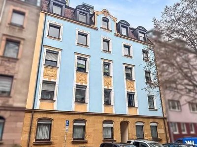 Freie 2-Zimmer-Dachgeschosswohnung mit ca. 55 m² in Nürnberg/ Südstadt