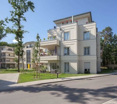 4-Zimmer-DG-Neubau-Wohnung mit EBK, Fußbodenheizung, zwei Dachterrassen, Aufzug und Stellplatz