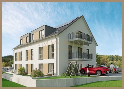 Baubeginn in Kürze: Neubau KfW Standard 40! Tiefgarage+Aufzug+ Balkon/Terrasse+Garten+Photovoltaik