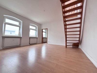 Frisch renovierte DG-Maisonette-Wohnung im ruhigen Seitenhaus in Magdeburg