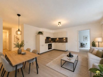 Hochwertige 2-Zimmer-Wohnung mit Terrasse und Garten !