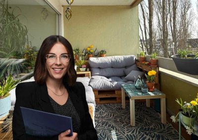 Viel Platz in Bamberg: 4 Zimmer, Südbalkon & Aufzug