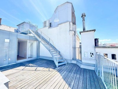 ERSTBEZUG NACH SANIERUNG | TERRASSENTRAUM | EXKLUSIVE DACHGESCHOSSWOHNUNG | HELLE 4 ZIMMER | TOPLAGE
