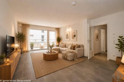 Elsbethen: Ruhige Neubau-Wohnung mit Balkon