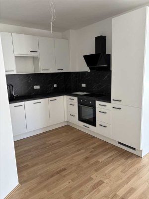 Erstbezug! Barrierefreie Neubauwohnung mit Loggia & (TG-Stellplatz) in Darmstadt-Mitte