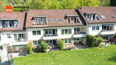 Kleine Schweiz in Bielefeld-Sieker: 3-Zimmer-Wohnung mit Terrasse & Garage