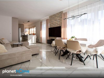 Südwest-Sonne, Whirlpool &amp; Familienglück. 4 Zimmer mit Garten in Rum