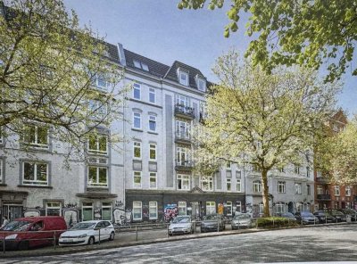 Optimal geschnittene 2-Zimmer Altbauwohnung mit Südbalkon - courtagefrei direkt vom Eigentümer