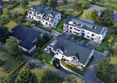 Neubau von exklusiven Eigentumswohnungen in Braunschweig, Ortsteil Schapen, KFW 40 EE, Dachgeschoss