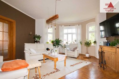 Ein Traum für Familien - große Wohnung mit Balkon in Elterlein!!