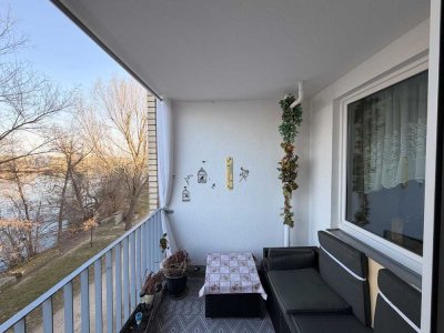 Helle 2-Zimmer-Wohnung mit direktem Havelblick und Aufzug