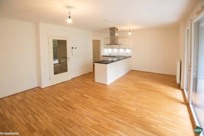Attraktive 2-Zimmer Wohnung mit Garten nahe Shopping Center Nord