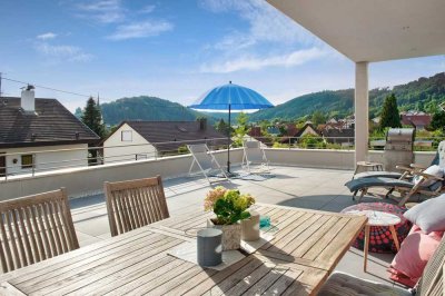 2-Zimmer Wohnung mit Terrasse, Sauna, Naturpool in Bodman-Ludwigshafen