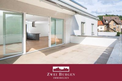 Käufer provisionsfrei! Moderne, große 3-Zimmer-Eigentumswohnung mit Südterrasse und Carport
