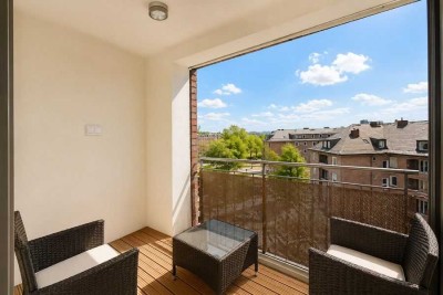 Stilvolle 2-Zimmer-Wohung in Barmbek-Nord mit Aussicht über Hamburg...