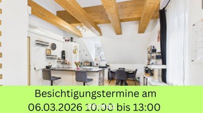 Große Dachgeschoßwohnung mit Wintergarten und Klimaanlage Besichtigungen am 06.03.2026 10:00 - 13:00